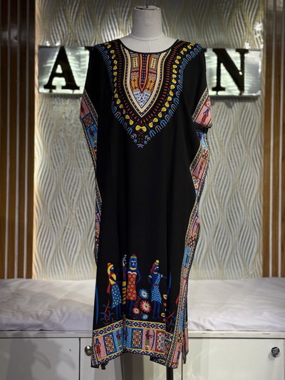 Kaftan Dashiki Print Dress