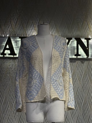 Crochet Open Cardigan