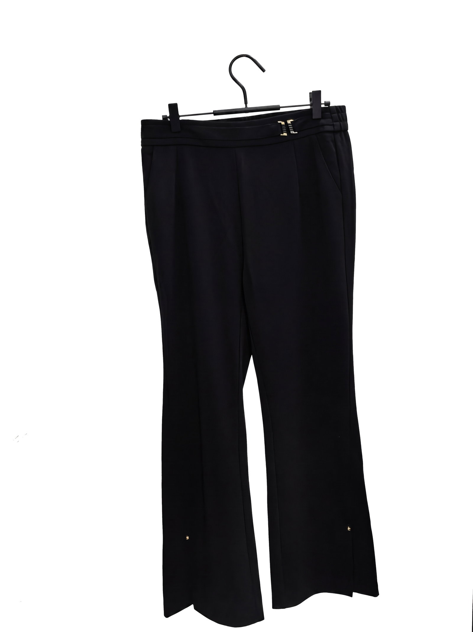 High Quality Midnight Black Tailored Trousers