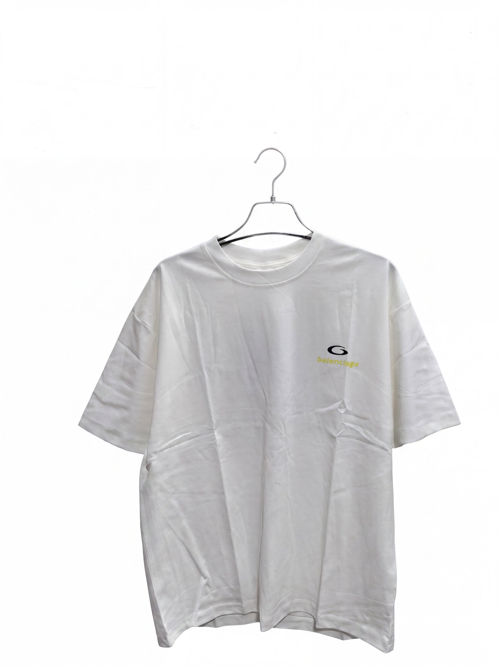 Men's Beige Apricot Logo Print T-Shirt