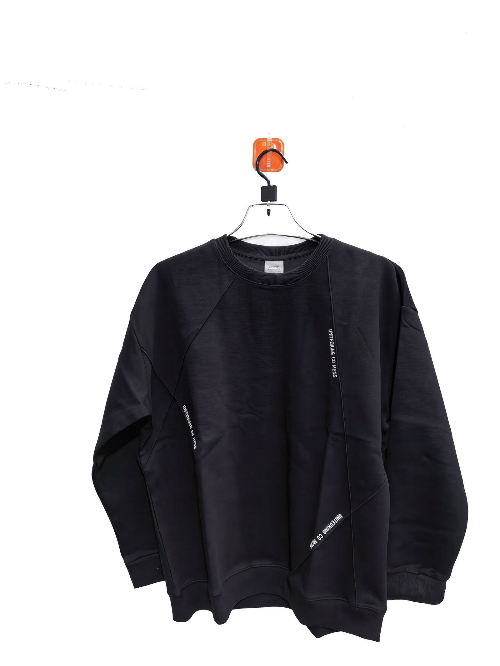 Men's Black Crewneck Sweatshirt
