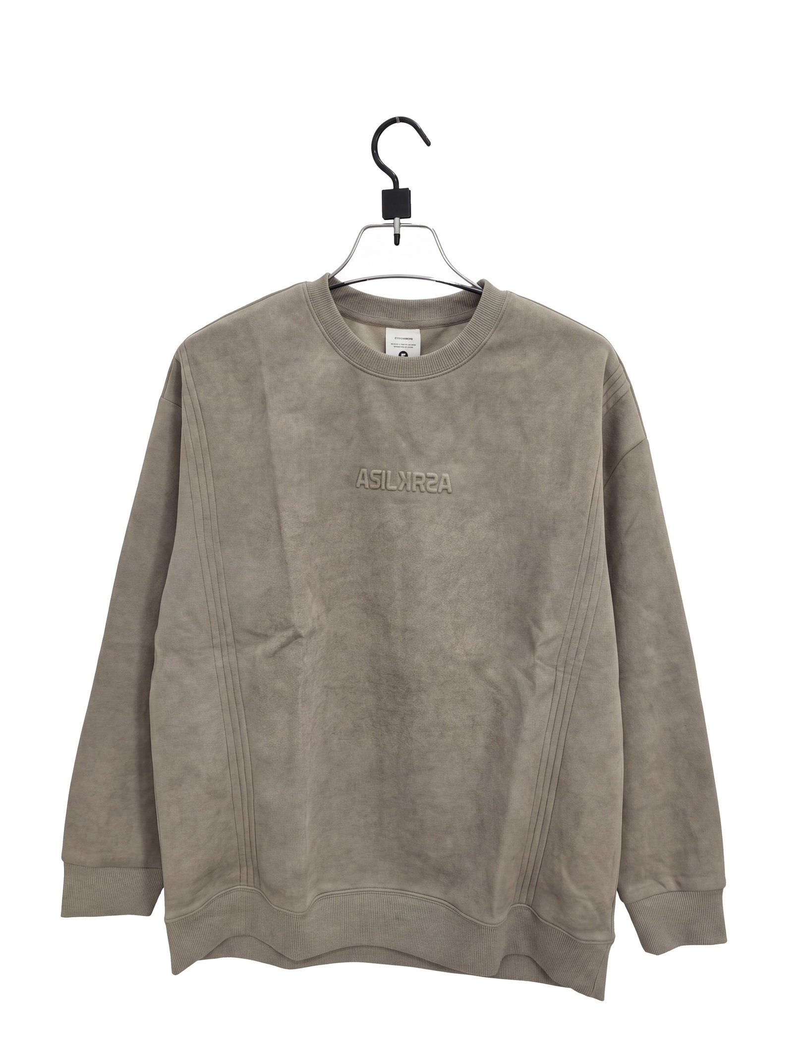 Men's Cement Grey Comfort Crewneck Sweatshirt - alternate view