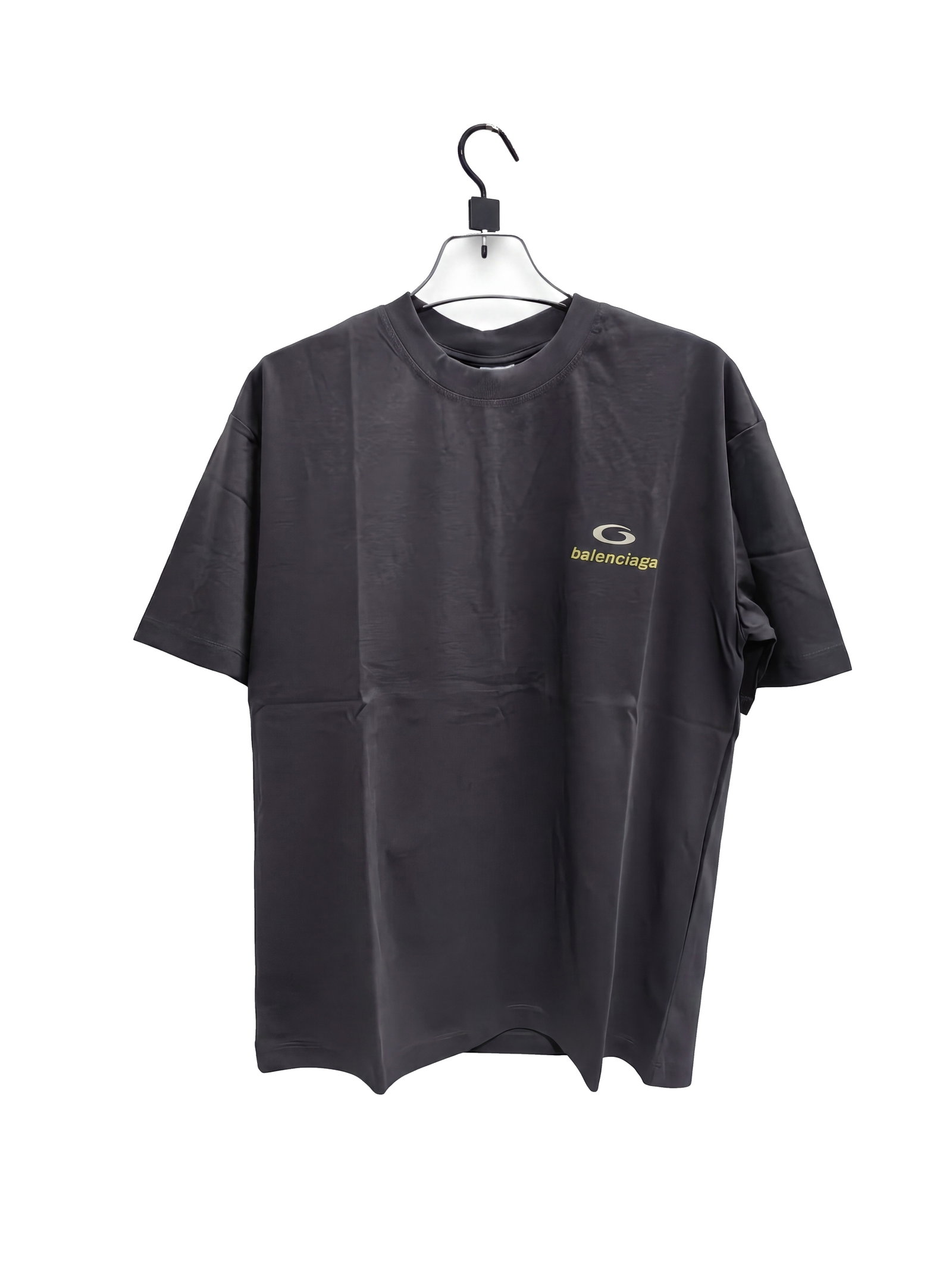 Men's Grey Logo Print T-Shirt