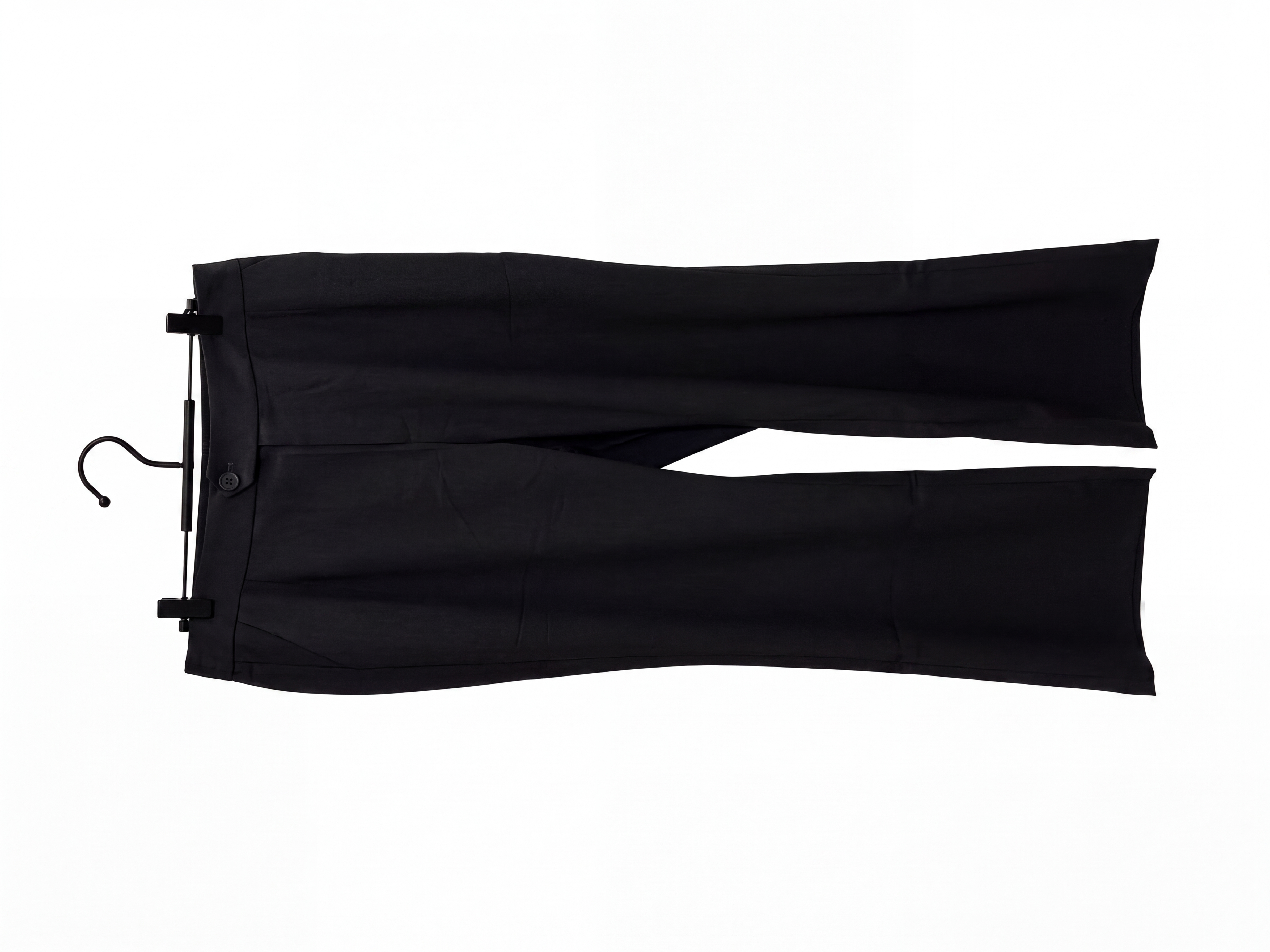 Stylish Midnight Black Tailored Trousers - alternate view