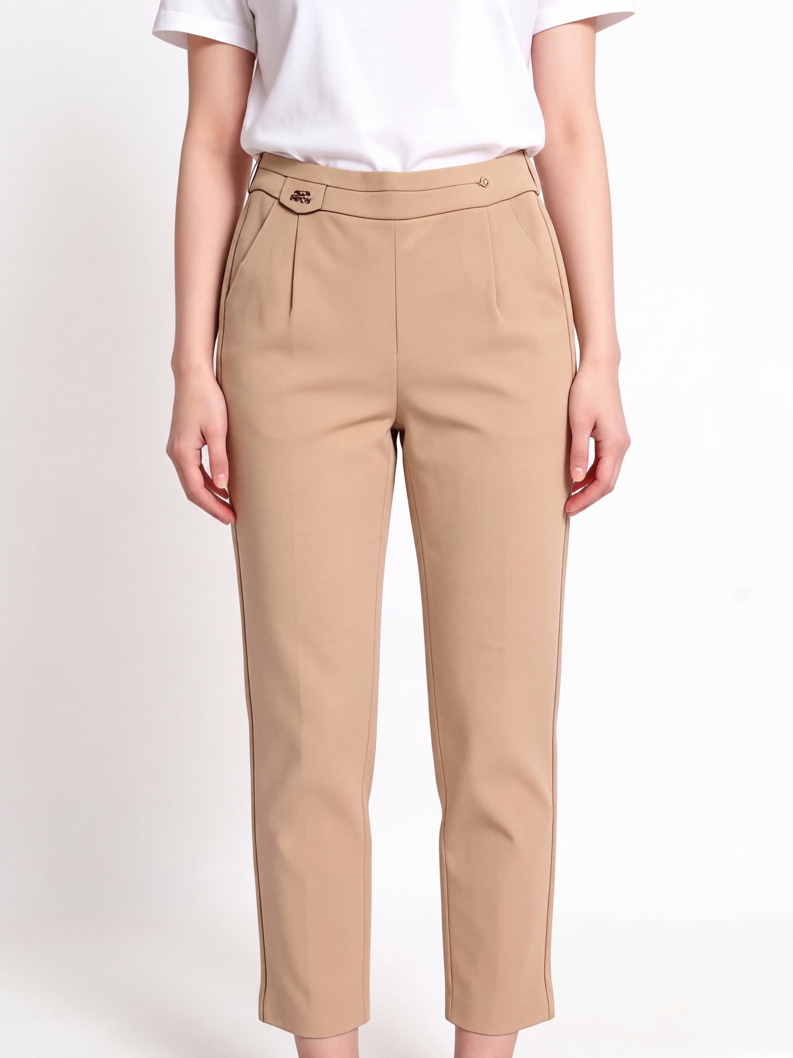 Trend Desert Khaki Tailored Trousers