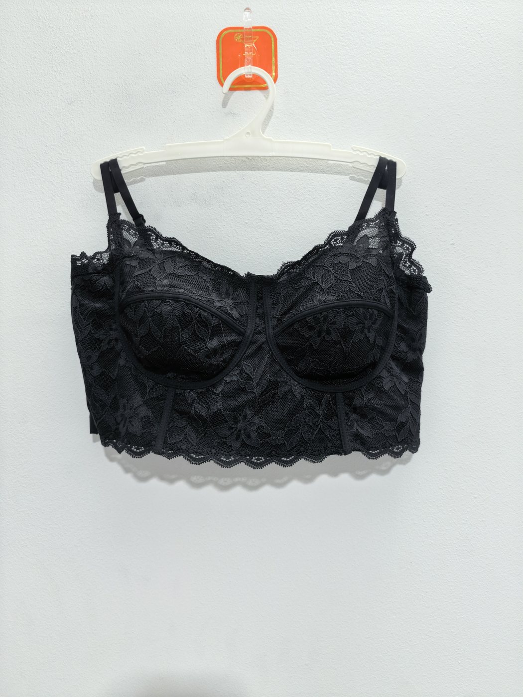 Women's Black Bra - alternate view