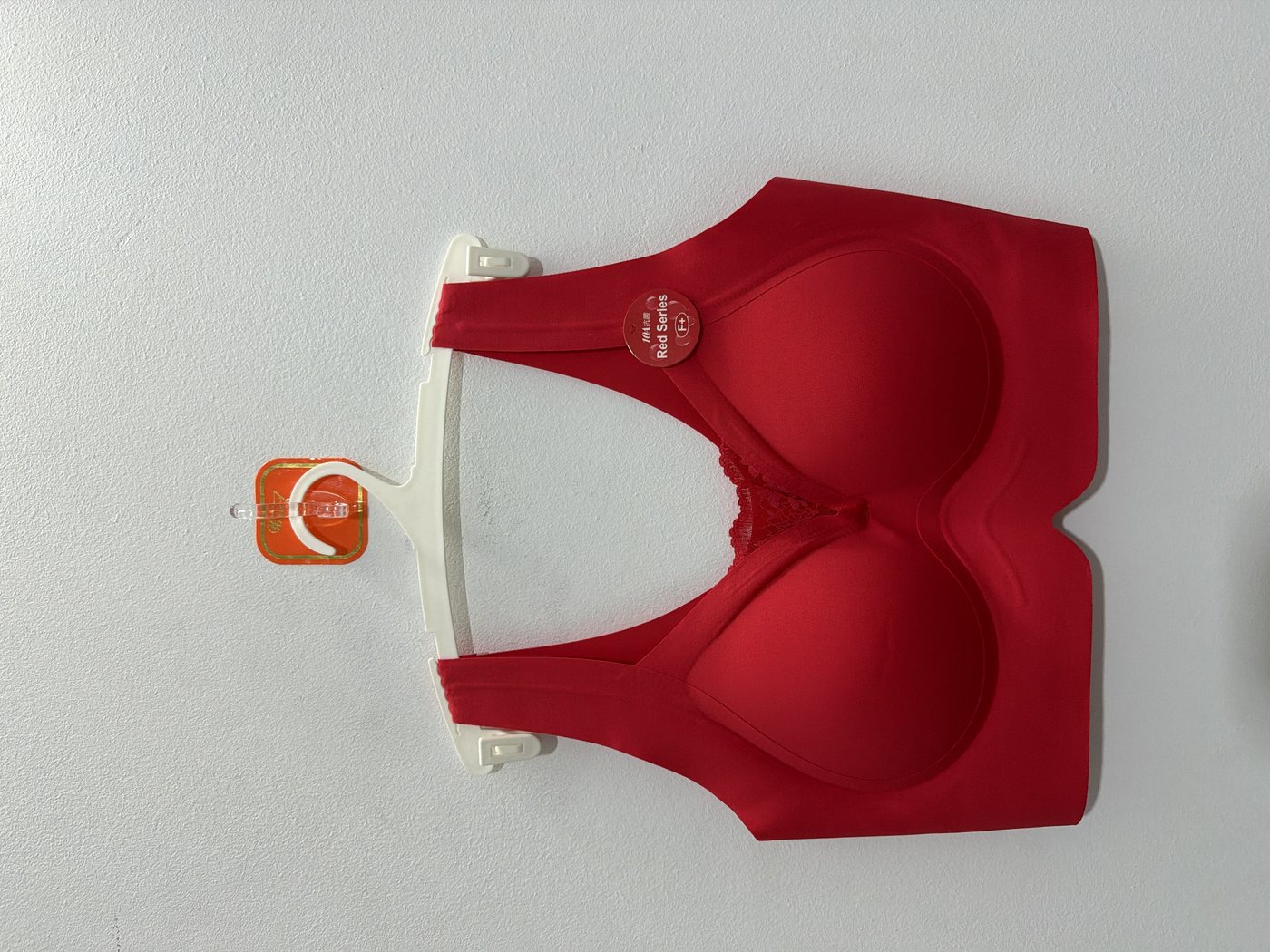Women's Bright Red Underwear Combo Set - alternate view