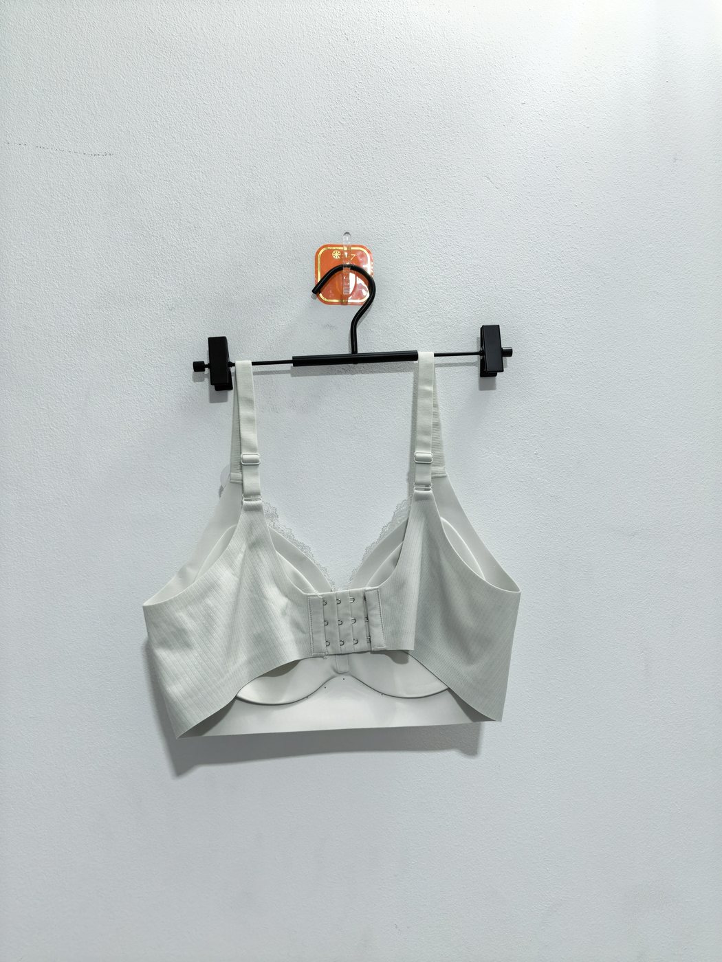 Women's White & Black Bra - Style D30 - alternate view