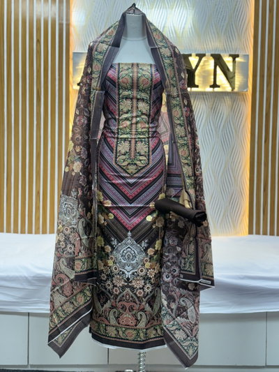 Zam Zam Purple Chevron Paisley