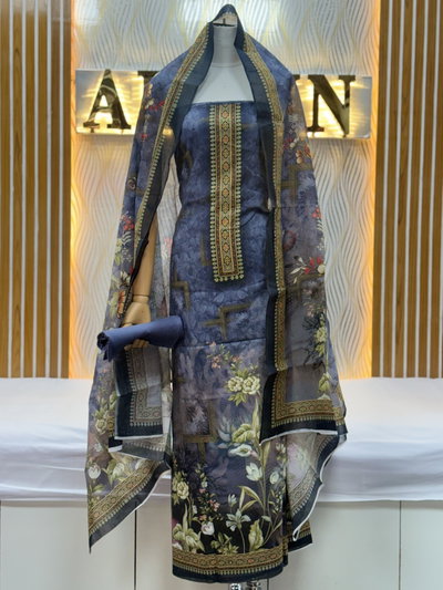 Zam Zam Botanical Gold Border