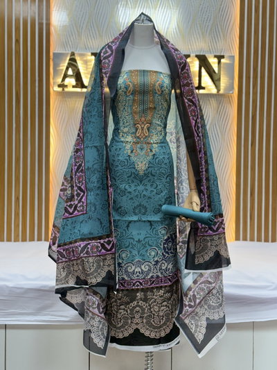 Zam Zam Damask Purple Lace - alternate view