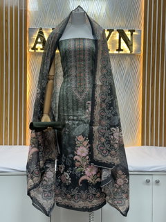 Zam Zam Olive Persian Panel